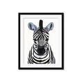 Picture of Zebra Babe _GroupedProduct_Rectangle_Portrait_Mini_ _GroupedProduct_Rectangle_Portrait_Framed_Matted_