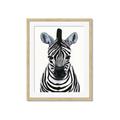 Picture of Zebra Babe _GroupedProduct_Rectangle_Portrait_Mini_ _GroupedProduct_Rectangle_Portrait_Framed_Matted_