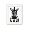 Picture of Zebra Babe _GroupedProduct_Rectangle_Portrait_Mini_ _GroupedProduct_Rectangle_Portrait_Framed_Matted_