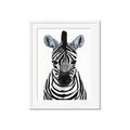 Picture of Zebra Babe _GroupedProduct_Rectangle_Portrait_Mini_ _GroupedProduct_Rectangle_Portrait_Framed_Matted_