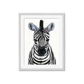 Picture of Zebra Babe _GroupedProduct_Rectangle_Portrait_Mini_ _GroupedProduct_Rectangle_Portrait_Framed_Matted_