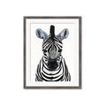 Picture of Zebra Babe _GroupedProduct_Rectangle_Portrait_Mini_ _GroupedProduct_Rectangle_Portrait_Framed_Matted_