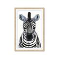 Picture of Zebra Babe _GroupedProduct_Rectangle_Portrait_Mini_ _GroupedProduct_Rectangle_Portrait_Framed_Matted_