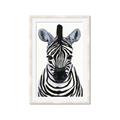 Picture of Zebra Babe _GroupedProduct_Rectangle_Portrait_Mini_ _GroupedProduct_Rectangle_Portrait_Framed_Matted_