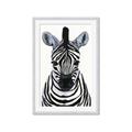 Picture of Zebra Babe _GroupedProduct_Rectangle_Portrait_Mini_ _GroupedProduct_Rectangle_Portrait_Framed_Matted_