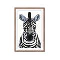 Picture of Zebra Babe _GroupedProduct_Rectangle_Portrait_Mini_ _GroupedProduct_Rectangle_Portrait_Framed_Matted_