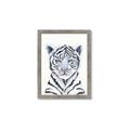 Picture of White Tiger Babe _GroupedProduct_Rectangle_Portrait_Mini_ _GroupedProduct_Rectangle_Portrait_Framed_Matted_