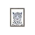 Picture of White Tiger Babe _GroupedProduct_Rectangle_Portrait_Mini_ _GroupedProduct_Rectangle_Portrait_Framed_Matted_