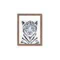 Picture of White Tiger Babe _GroupedProduct_Rectangle_Portrait_Mini_ _GroupedProduct_Rectangle_Portrait_Framed_Matted_