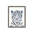 Picture of White Tiger Babe _GroupedProduct_Rectangle_Portrait_Mini_ _GroupedProduct_Rectangle_Portrait_Framed_Matted_