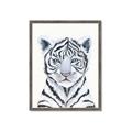 Picture of White Tiger Babe _GroupedProduct_Rectangle_Portrait_Mini_ _GroupedProduct_Rectangle_Portrait_Framed_Matted_