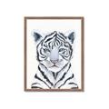 Picture of White Tiger Babe _GroupedProduct_Rectangle_Portrait_Mini_ _GroupedProduct_Rectangle_Portrait_Framed_Matted_