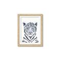 Picture of White Tiger Babe _GroupedProduct_Rectangle_Portrait_Mini_ _GroupedProduct_Rectangle_Portrait_Framed_Matted_
