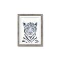 Picture of White Tiger Babe _GroupedProduct_Rectangle_Portrait_Mini_ _GroupedProduct_Rectangle_Portrait_Framed_Matted_