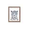 Picture of White Tiger Babe _GroupedProduct_Rectangle_Portrait_Mini_ _GroupedProduct_Rectangle_Portrait_Framed_Matted_