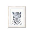 Picture of White Tiger Babe _GroupedProduct_Rectangle_Portrait_Mini_ _GroupedProduct_Rectangle_Portrait_Framed_Matted_