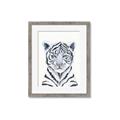 Picture of White Tiger Babe _GroupedProduct_Rectangle_Portrait_Mini_ _GroupedProduct_Rectangle_Portrait_Framed_Matted_