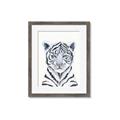 Picture of White Tiger Babe _GroupedProduct_Rectangle_Portrait_Mini_ _GroupedProduct_Rectangle_Portrait_Framed_Matted_