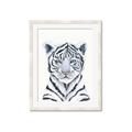 Picture of White Tiger Babe _GroupedProduct_Rectangle_Portrait_Mini_ _GroupedProduct_Rectangle_Portrait_Framed_Matted_