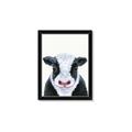 Picture of Big Farm Cow _GroupedProduct_Rectangle_Portrait_Mini_ _GroupedProduct_Rectangle_Portrait_Framed_Matted_