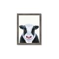 Picture of Big Farm Cow _GroupedProduct_Rectangle_Portrait_Mini_ _GroupedProduct_Rectangle_Portrait_Framed_Matted_