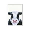 Picture of Big Farm Cow _GroupedProduct_Rectangle_Portrait_Mini_ _GroupedProduct_Rectangle_Portrait_Framed_Matted_