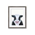 Picture of Big Farm Cow _GroupedProduct_Rectangle_Portrait_Mini_ _GroupedProduct_Rectangle_Portrait_Framed_Matted_