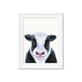 Picture of Big Farm Cow _GroupedProduct_Rectangle_Portrait_Mini_ _GroupedProduct_Rectangle_Portrait_Framed_Matted_