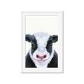Picture of Big Farm Cow _GroupedProduct_Rectangle_Portrait_Mini_ _GroupedProduct_Rectangle_Portrait_Framed_Matted_