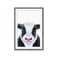 Picture of Big Farm Cow _GroupedProduct_Rectangle_Portrait_Mini_ _GroupedProduct_Rectangle_Portrait_Framed_Matted_