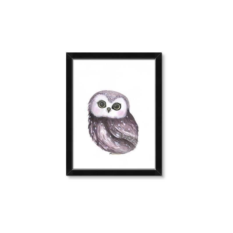 Picture of Little Farm Owl _GroupedProduct_Rectangle_Portrait_Mini_ _GroupedProduct_Rectangle_Portrait_Framed_Matted_