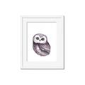 Picture of Little Farm Owl _GroupedProduct_Rectangle_Portrait_Mini_ _GroupedProduct_Rectangle_Portrait_Framed_Matted_
