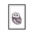 Picture of Little Farm Owl _GroupedProduct_Rectangle_Portrait_Mini_ _GroupedProduct_Rectangle_Portrait_Framed_Matted_