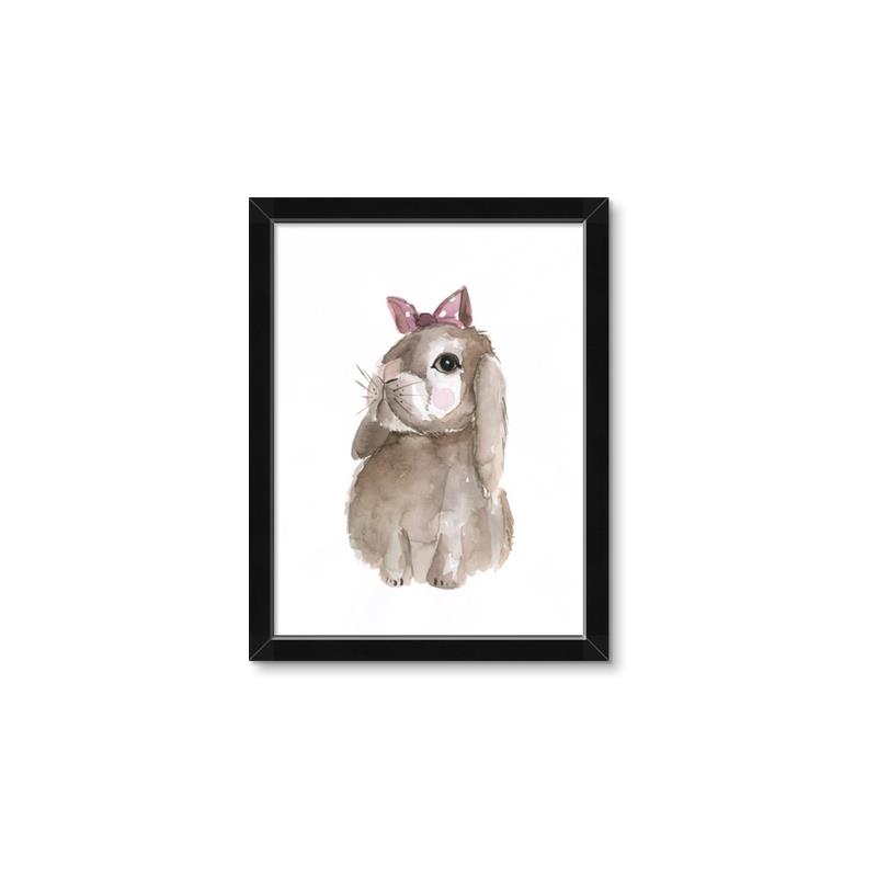 Picture of Bunny Bow _GroupedProduct_Rectangle_Portrait_Mini_ _GroupedProduct_Rectangle_Portrait_Framed_Matted_