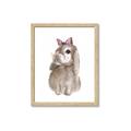 Picture of Bunny Bow _GroupedProduct_Rectangle_Portrait_Mini_ _GroupedProduct_Rectangle_Portrait_Framed_Matted_