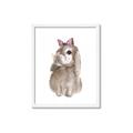 Picture of Bunny Bow _GroupedProduct_Rectangle_Portrait_Mini_ _GroupedProduct_Rectangle_Portrait_Framed_Matted_