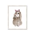 Picture of Bunny Bow _GroupedProduct_Rectangle_Portrait_Mini_ _GroupedProduct_Rectangle_Portrait_Framed_Matted_