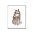 Picture of Bunny Bow _GroupedProduct_Rectangle_Portrait_Mini_ _GroupedProduct_Rectangle_Portrait_Framed_Matted_