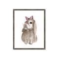 Picture of Bunny Bow _GroupedProduct_Rectangle_Portrait_Mini_ _GroupedProduct_Rectangle_Portrait_Framed_Matted_