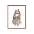 Picture of Bunny Bow _GroupedProduct_Rectangle_Portrait_Mini_ _GroupedProduct_Rectangle_Portrait_Framed_Matted_