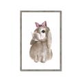 Picture of Bunny Bow _GroupedProduct_Rectangle_Portrait_Mini_ _GroupedProduct_Rectangle_Portrait_Framed_Matted_