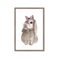 Picture of Bunny Bow _GroupedProduct_Rectangle_Portrait_Mini_ _GroupedProduct_Rectangle_Portrait_Framed_Matted_