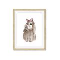 Picture of Bunny Bow _GroupedProduct_Rectangle_Portrait_Mini_ _GroupedProduct_Rectangle_Portrait_Framed_Matted_