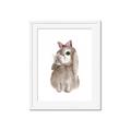 Picture of Bunny Bow _GroupedProduct_Rectangle_Portrait_Mini_ _GroupedProduct_Rectangle_Portrait_Framed_Matted_