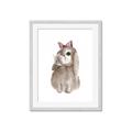 Picture of Bunny Bow _GroupedProduct_Rectangle_Portrait_Mini_ _GroupedProduct_Rectangle_Portrait_Framed_Matted_