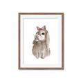 Picture of Bunny Bow _GroupedProduct_Rectangle_Portrait_Mini_ _GroupedProduct_Rectangle_Portrait_Framed_Matted_