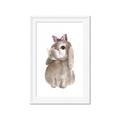 Picture of Bunny Bow _GroupedProduct_Rectangle_Portrait_Mini_ _GroupedProduct_Rectangle_Portrait_Framed_Matted_