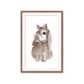 Picture of Bunny Bow _GroupedProduct_Rectangle_Portrait_Mini_ _GroupedProduct_Rectangle_Portrait_Framed_Matted_