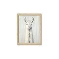 Picture of Brown and White Llama _GroupedProduct_Rectangle_Portrait_Mini_ _GroupedProduct_Rectangle_Portrait_Framed_Matted_