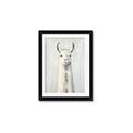 Picture of Brown and White Llama _GroupedProduct_Rectangle_Portrait_Mini_ _GroupedProduct_Rectangle_Portrait_Framed_Matted_